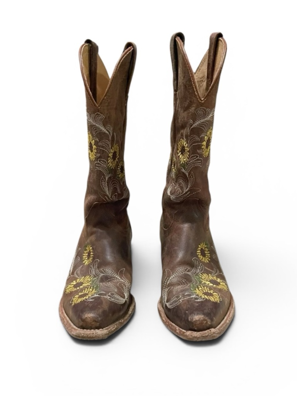 Shyanne Women's Jolyn Sunflower Western Boots - Picture 2 of 10